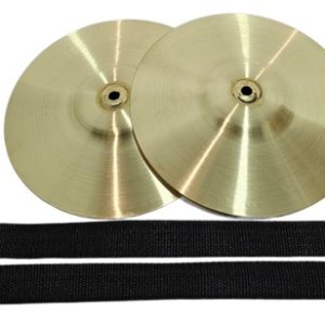 Platillos JB Nacionales Calibre 0.90 (Par) Con Empuñaduras - Image 3