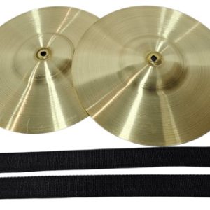 Platillos JB Nacionales Calibre 0.90 (Par) Con Empuñaduras - Image 5