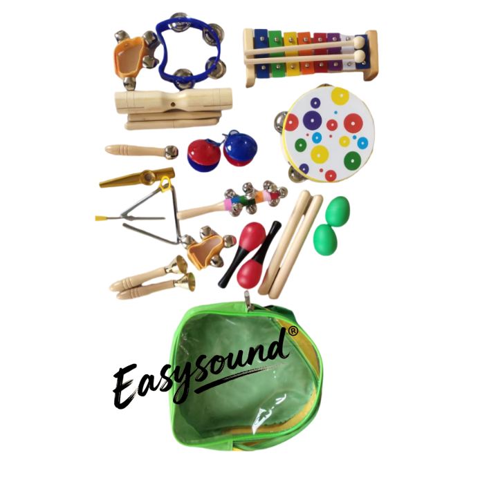 Juego de Percusión Orff (Instrumentos Musicales para Niños) - Image 1